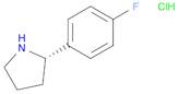 (S)-2-(4-Fluorophenyl)pyrrolidine hydrochloride