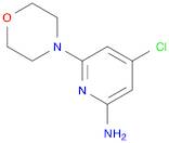 4-chloro-6-morpholin-4-yl-pyridin-2-amine