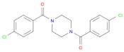 Piperazine, 1,4-bis(4-chlorobenzoyl)-