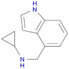 N-((1H-Indol-4-yl)methyl)cyclopropanamine