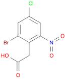 2-(2-bromo-4-chloro-6-nitrophenyl)acetic acid