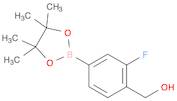 (2-Fluoro-4-(4,4,5,5-tetramethyl-1,3,2-dioxaborolan-2-yl)phenyl)methanol