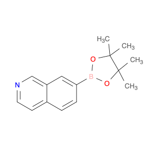 7-(4,4,5,5-tetramethyl-1,3,2-dioxaborolan-2-yl)isoquinoline