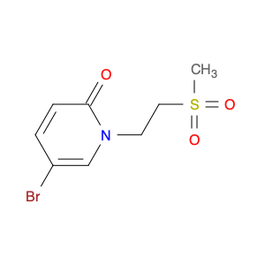 5-Bromo-1-[2-(methylsulfonyl)ethyl]pyridin-2(1H)-one