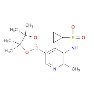 Cyclopropanesulfonamide, n-[2-methyl-5-(4,4,5,5-tetramethyl-1,3,2-dioxaborolan-2-yl)-3-pyridinyl]-