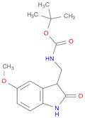 tert-Butyl ((5-methoxy-2-oxoindolin-3-yl)methyl)carbamate