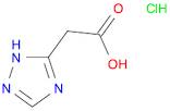 2-(1H-1,2,4-triazol-5-yl)acetic acid hydrochloride