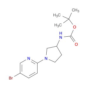 Tert-Butyl (1-(5-Bromopyridin-2-Yl)Pyrrolidin-3-Yl)Carbamate