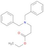 b-Alanine, N,N-bis(phenylmethyl)-, ethyl ester