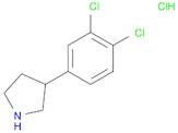 3-(3,4-Dichlorophenyl)pyrrolidine hydrochloride