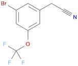 3-Bromo-5-(trifluoromethoxy)phenylacetonitrile