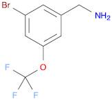 3-Bromo-5-(trifluoromethoxy)benzylamine