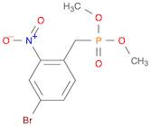 4-bromo-1-(dimethoxyphosphorylmethyl)-2-nitrobenzene