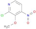 Pyridine, 2-chloro-3-methoxy-4-nitro-