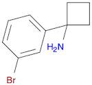 1-(3-bromophenyl)cyclobutan-1-amine