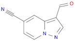 3-formylpyrazolo[1,5-a]pyridine-5-carbonitrile