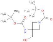 1-Boc-3-(Boc-amino)azetidine-3-methanol