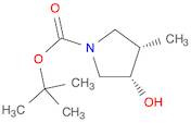 tert-Butyl (3R,4R)-3-hydroxy-4-methyl-pyrrolidine-1-carboxylate