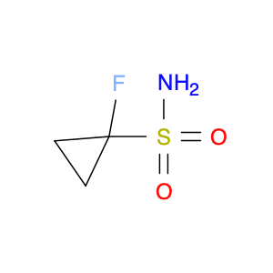 1-Fluorocyclopropane-1-sulfonamide