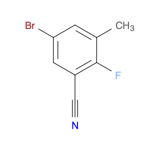 5-Bromo-2-fluoro-3-methylbenzonitrile