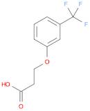 Propanoic acid, 3-[3-(trifluoromethyl)phenoxy]-