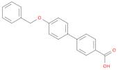 [1,1'-Biphenyl]-4-carboxylic acid, 4'-(phenylmethoxy)-