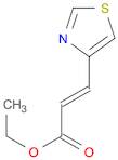 2-Propenoic acid, 3-(4-thiazolyl)-, ethyl ester, (E)-