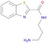 N-(3-aminopropyl)-1,3-benzothiazole-2-carboxamide