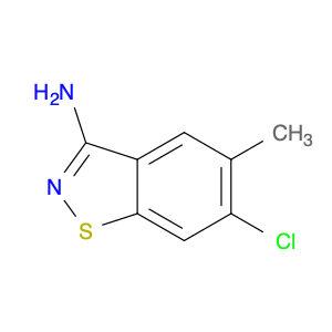 6-Chloro-5-methylbenzo[d]isothiazol-3-amine