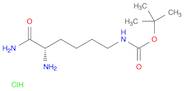 Carbamic acid, [(5S)-5,6-diamino-6-oxohexyl]-, 1,1-dimethylethyl ester,monohydrochloride