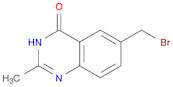 4(1H)-Quinazolinone, 6-(bromomethyl)-2-methyl-