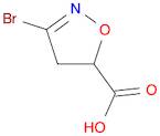 3-Bromo-4,5-dihydroisoxazole-5-carboxylic acid