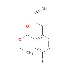 Ethyl 2-(but-3-en-1-yl)-5-iodobenzoate