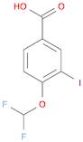 4-(Difluoromethoxy)-3-iodobenzoic acid