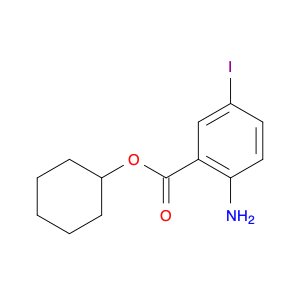 Cyclohexyl 2-amino-5-iodobenzoate