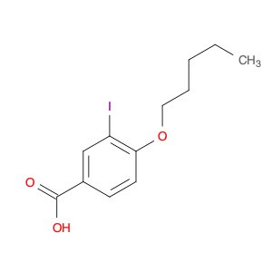 3-Iodo-4-(pentyloxy)benzoic acid