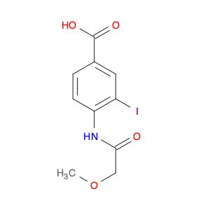 3-Iodo-4-(2-methoxyacetamido)benzoic acid