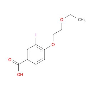 4-(2-Ethoxyethoxy)-3-iodobenzoic acid