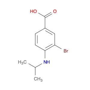 3-Bromo-4-(isopropylamino)benzoic acid
