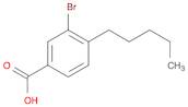 3-Bromo-4-pentylbenzoic acid