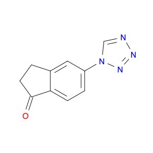 5-(1H-Tetrazol-1-yl)-2,3-dihydro-1H-inden-1-one