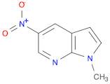 1-Methyl-5-nitro-1H-pyrrolo[2,3-b]pyridine