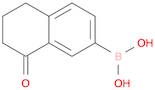 (8-Oxo-6,7-dihydro-5H-naphthalen-2-yl)boronic acid