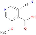 3-Cyano-5-methoxyisonicotinic acid