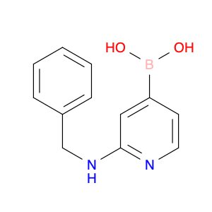 2-(Benzylamino)pyridin-4-ylboronic acid