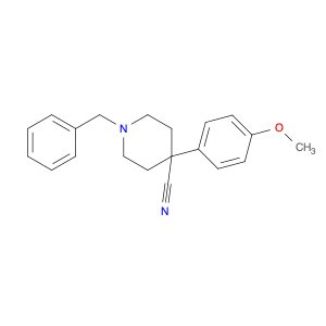 1-Benzyl-4-(4-Methoxyphenyl)Piperidine-4-Carbonitrile