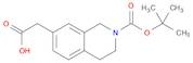 2-(2-(Tert-Butoxycarbonyl)-1,2,3,4-Tetrahydroisoquinolin-7-Yl)Acetic Acid