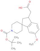 2-(1-(Tert-Butoxycarbonyl)-6-Methoxy-2,3-Dihydrospiro[Indene-1,4-Piperidine]-3-Yl)Acetic Acid