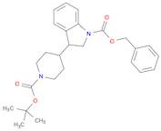 Benzyl 3-(1-(Tert-Butoxycarbonyl)Piperidin-4-Yl)Indoline-1-Carboxylate