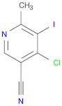 4-Chloro-5-iodo-6-methylnicotinonitrile